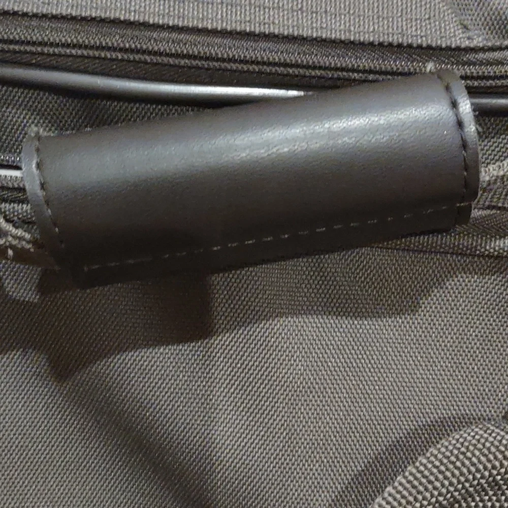 American tourister canvas computer briefcase bag